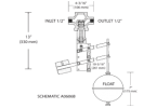 Modulating Float Pilot with Vertical Rod | Model 34 | Singer Valve