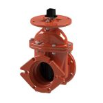 2- 12 A-USP2 RESILIENT WEDGE GATE VALVES - M.J. x FL.