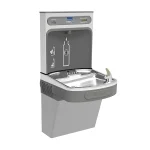 ezH2O® Bottle Filling Station with Single ADA Cooler Filtered Refrigerated Light Gray 220V