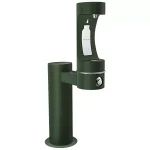 Outdoor ezH2O® Bottle Filling Station Single Pedestal Non-Filtered Non-Refrigerated