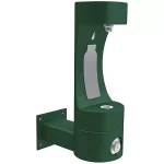 Outdoor ezH2O® Bottle Filling Station Wall Mount Non-Filtered Non-Refrigerated Evergreen WRAS