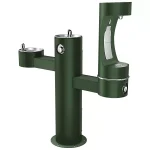 Outdoor ezH2O® Lower Bottle Filling Station Tri-Level Pedestal Non-Filtered Non-Refrigerated FR