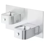 Soft Sides® Bi-Level Fountain Non-Filtered Non-Refrigerated Glass Filler Prepped Stainless