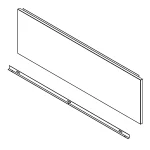 Stainless Steel Access Panel for Bi-Level Architectural Fountains