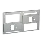 Surface Mounting Plate for Reversed Bi-level On-wall Non-refrigerated Fountains
